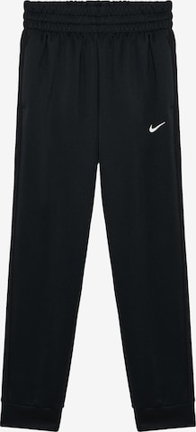 NIKE Regular Urheiluhousut värissä musta: etupuoli