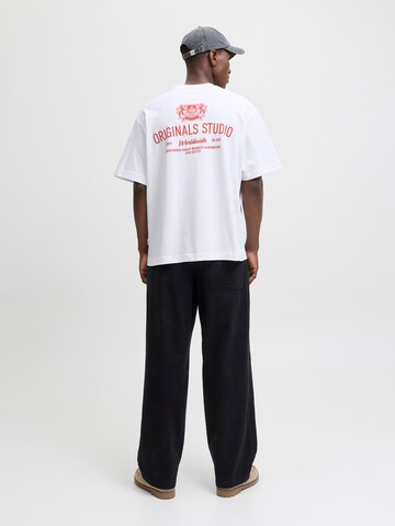JACK & JONES Póló 'JORCAMBRIDGE' - fehér
