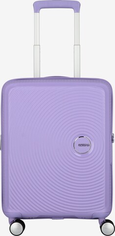 American Tourister Trolley 'Soundbox' in Lila: predná strana