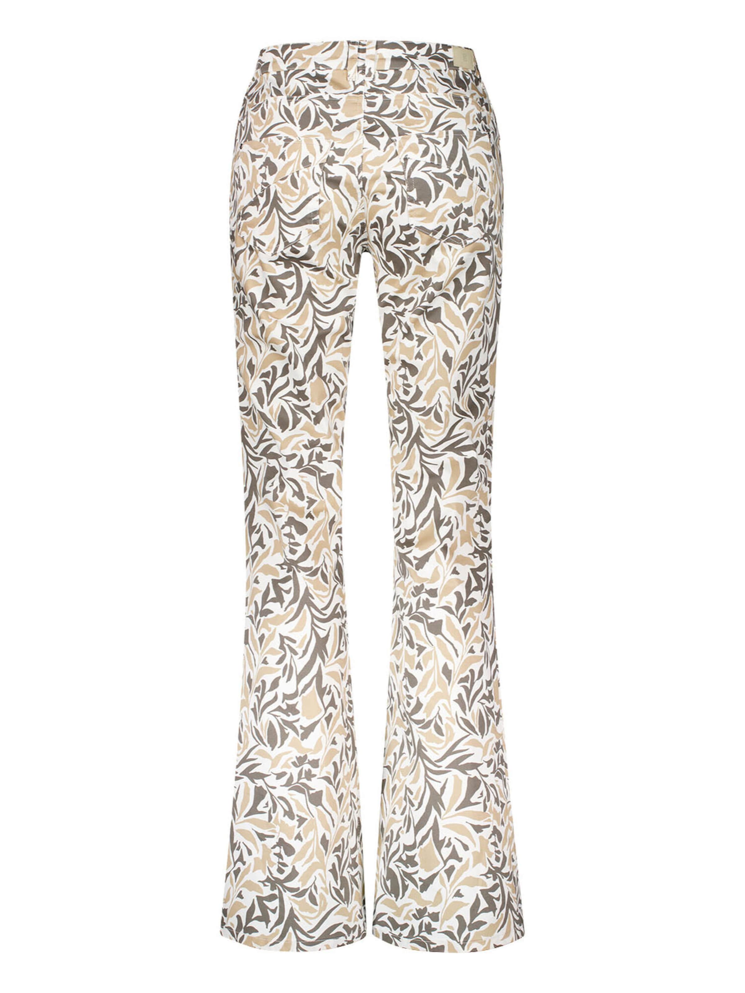 Gardeur Slimfit Broek 'ZURI126' in Beige