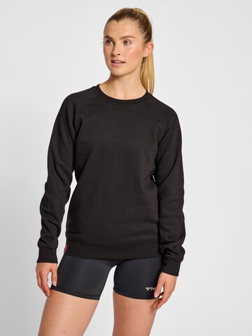 Hummel Sweatshirt in Zwart: voorkant