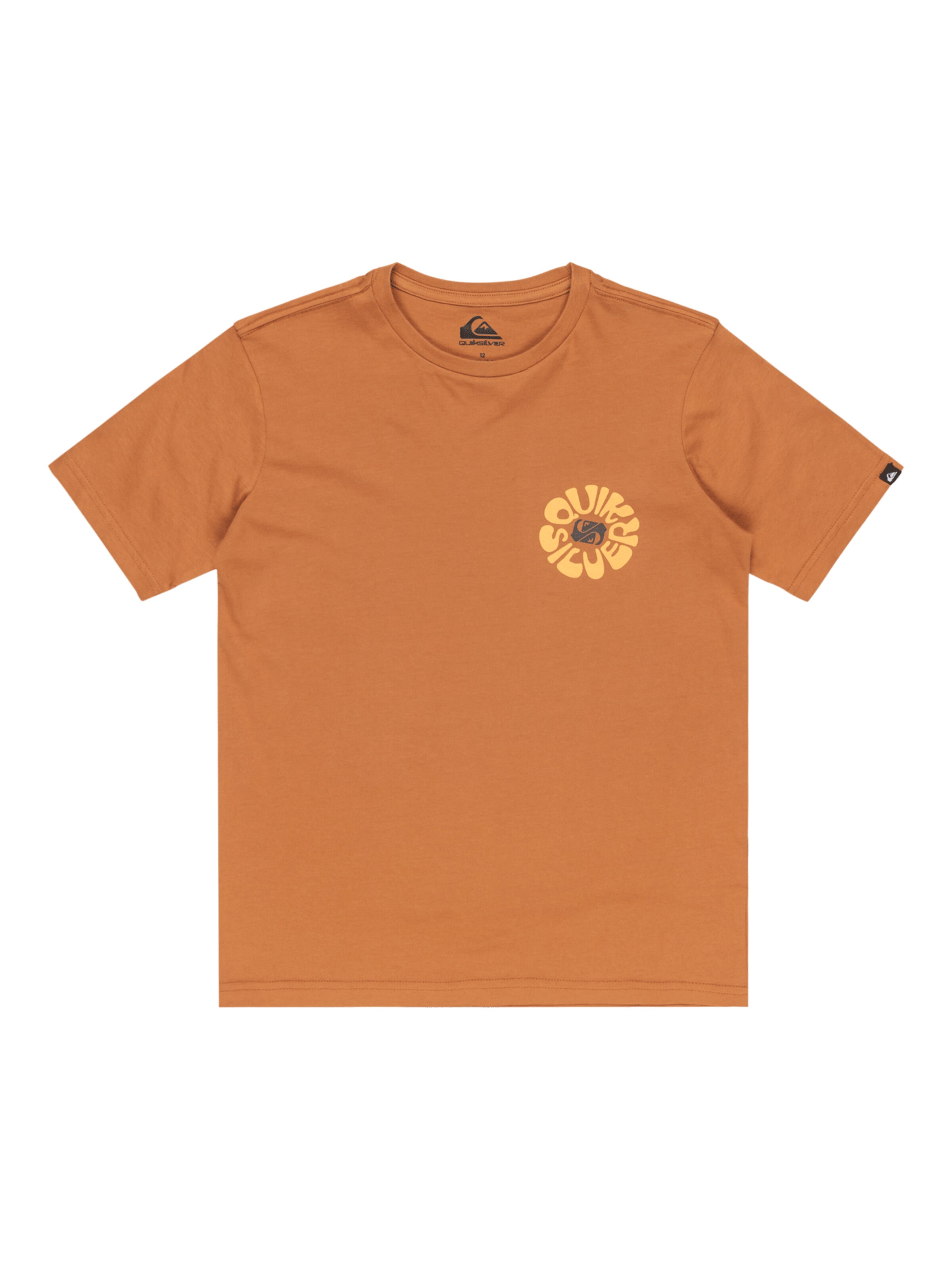 T-Shirt 'Evo Road End' QUIKSILVER en orange : devant