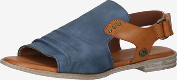 MUSTANG Sandals in Blue: front