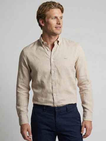 Coupe regular Chemise McGREGOR en beige