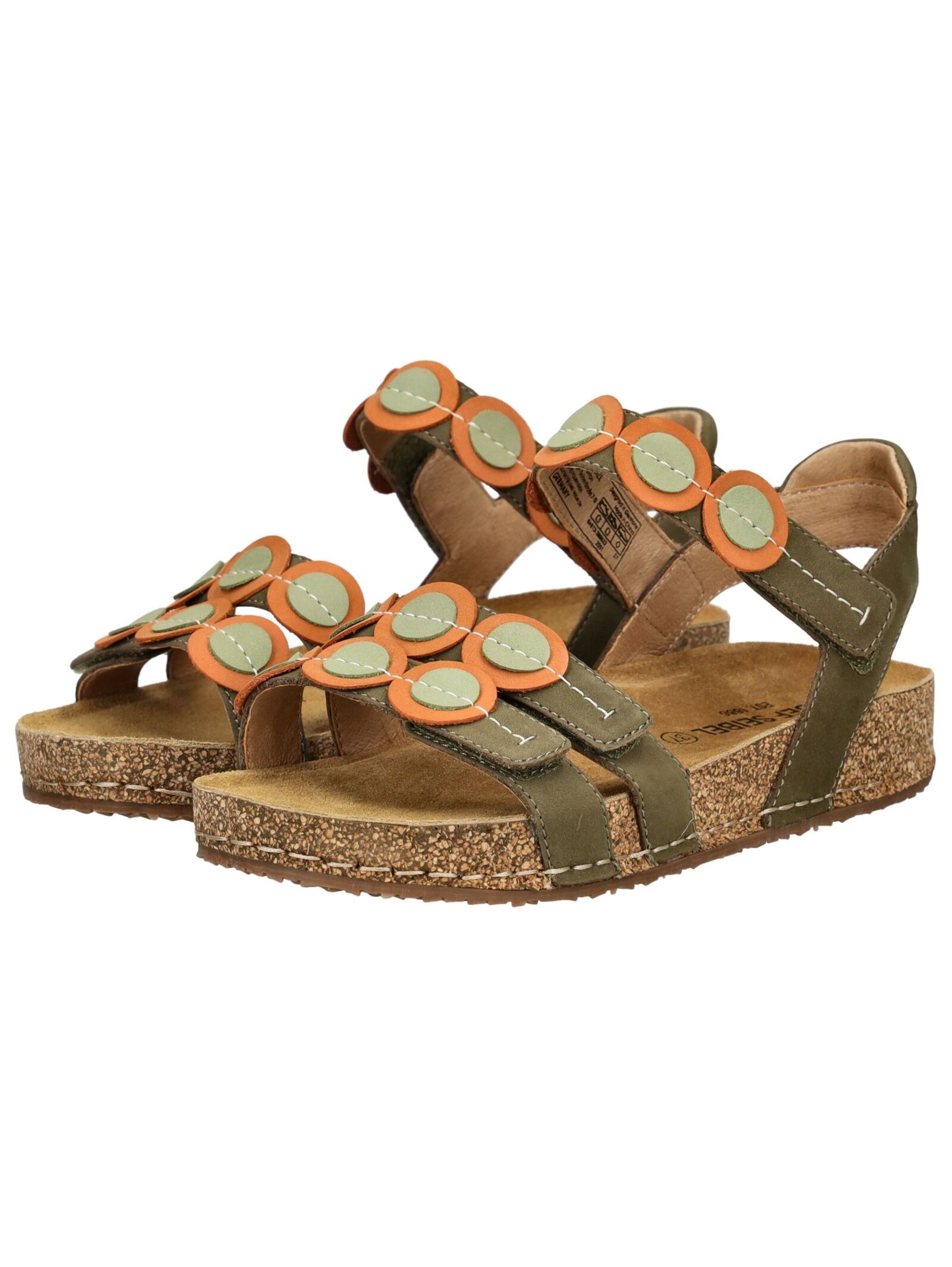 JOSEF SEIBEL Strap Sandals in Green