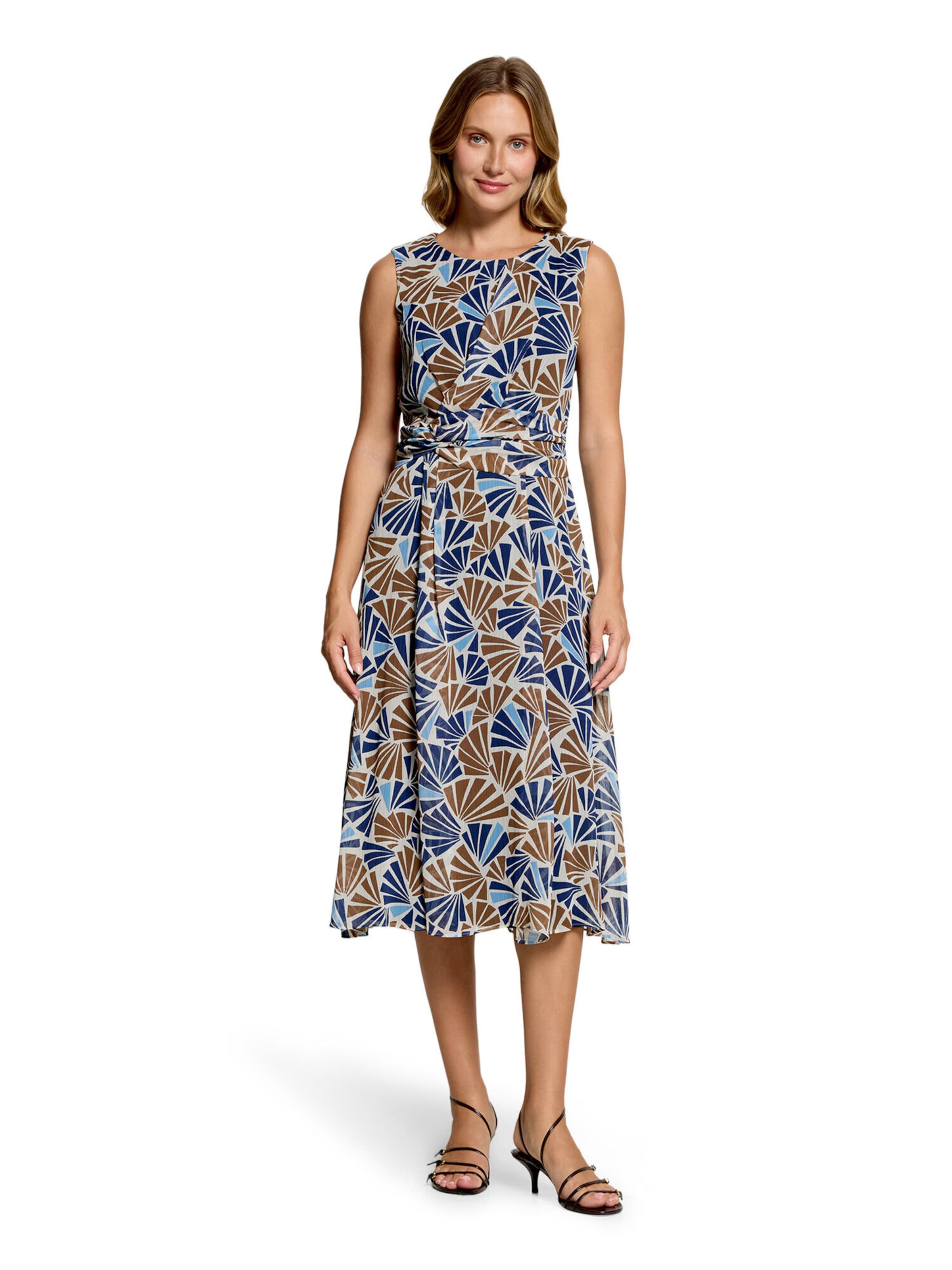 Betty & Co Evening dress in Beige: front