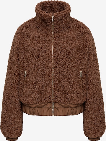 MANISA Between-Season Jacket in Brown: front