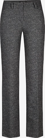 STEHMANN Regular Bügelfaltenhose in Grau: Vorderseite