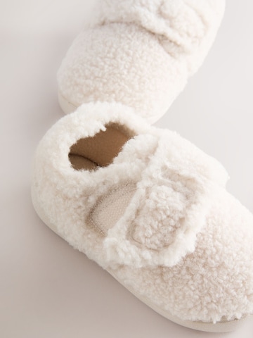 Next - Zapatillas de casa en beige
