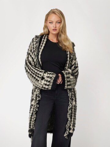 GUESS Strickjacke in Beige: Vorderseite