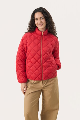 Part Two Between-season jacket 'Olia' in Red: front