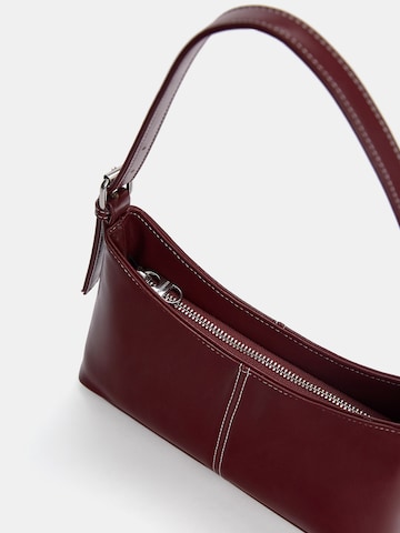 Pull&Bear Schultertasche in Rot