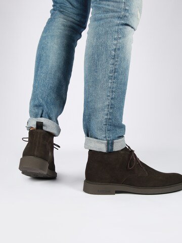 BLACKSTONE - Botas chukka 'Brian WG80' em castanho