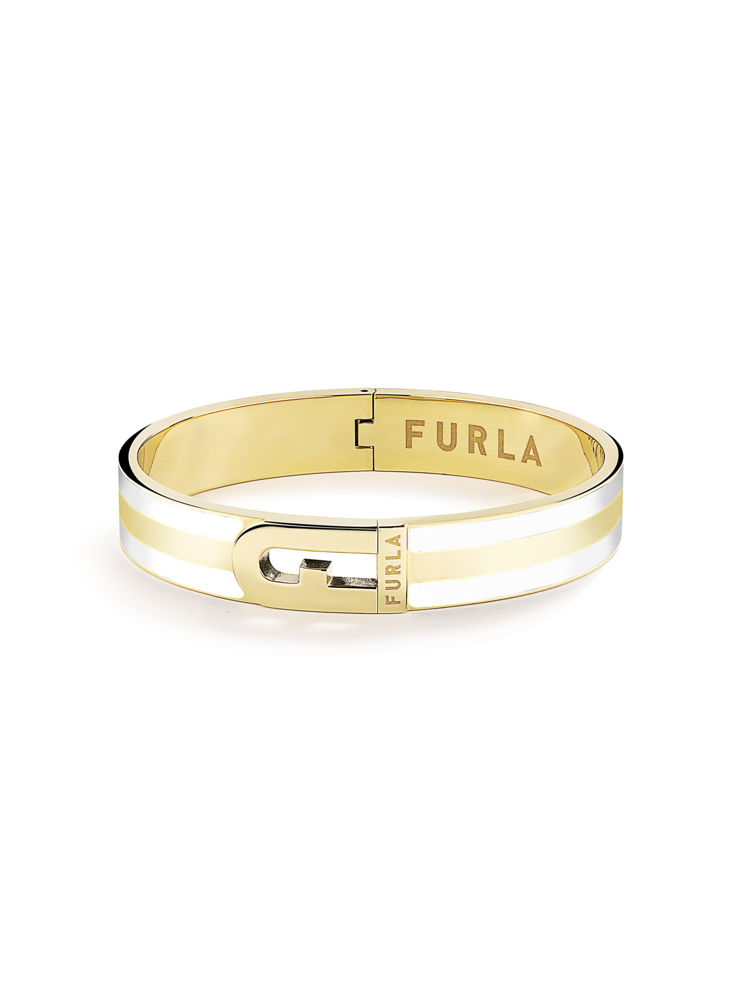 Bracelet Furla Jewellery en blanc : devant