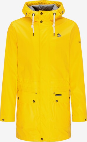 Schmuddelwedda Функциональная куртка 'Friesennerz' в Желтый: спереди