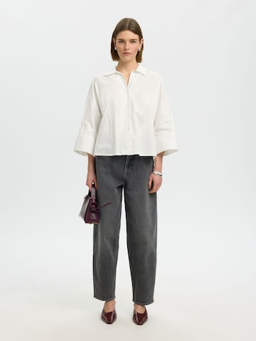 SELECTED Blouse in White