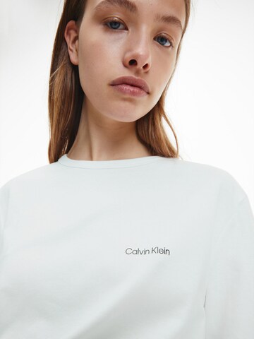 Calvin Klein Underwear Pajama Shirt in White
