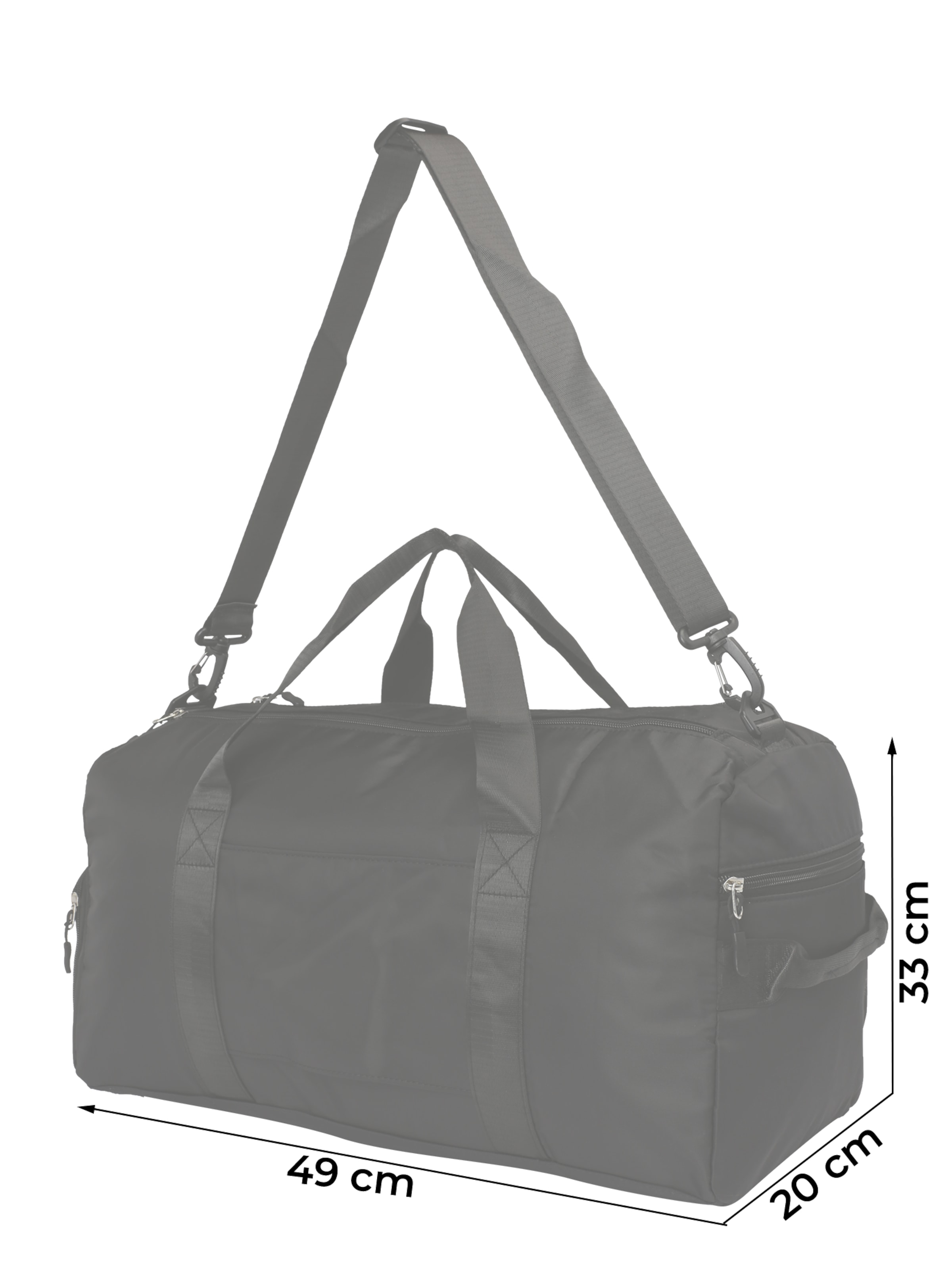 ABOUT YOU Sportväska 'Eleni' i svart