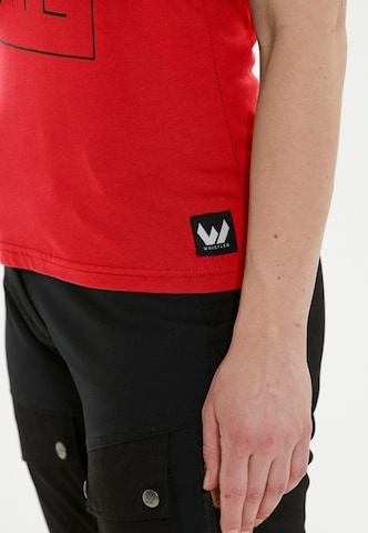 Whistler Performance Shirt 'Pine' in Red