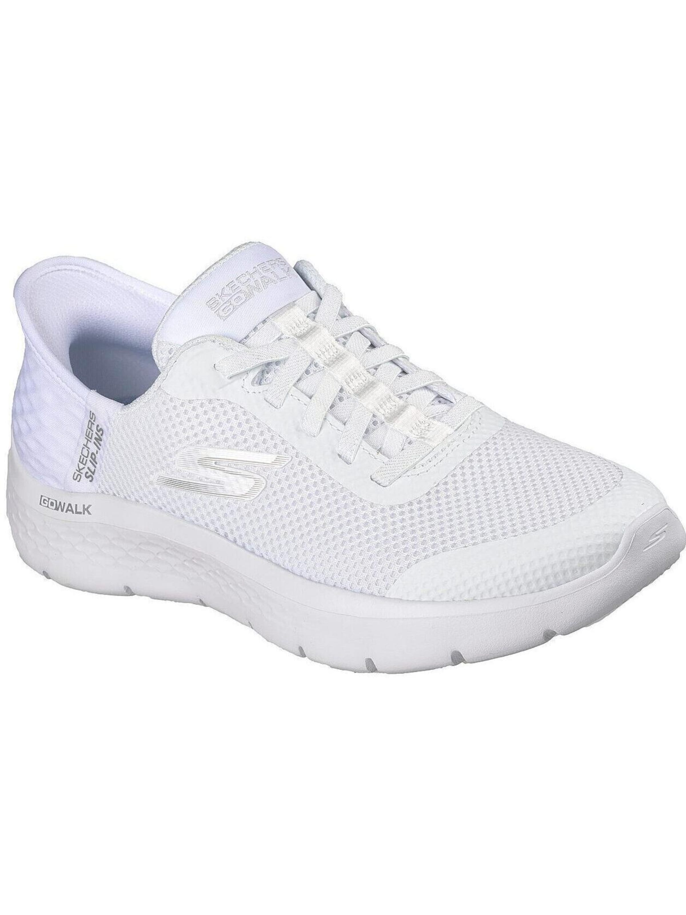 SKECHERS Sportschoen 'Skechers Go Walk Flex - Grand' in Wit: voorkant