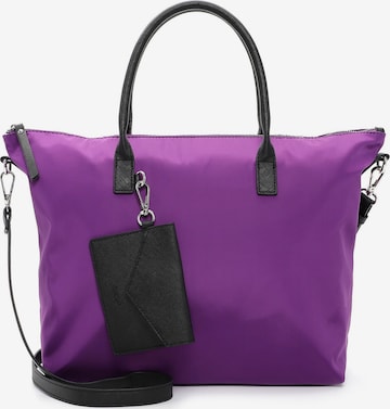 Emily & Noah Shopper 'Marseille' in Purple: front