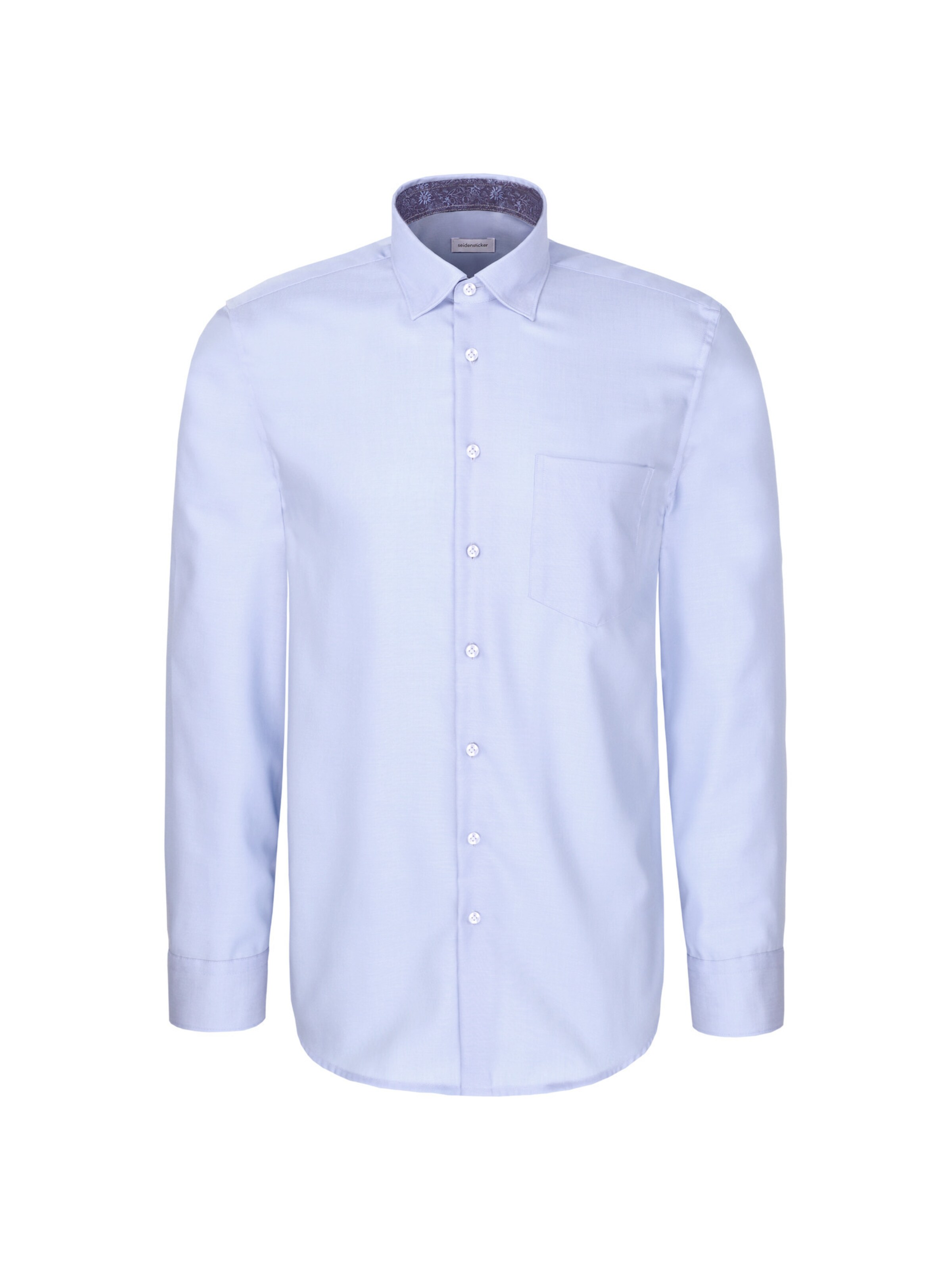 SEIDENSTICKER Regular fit Business Shirt in Blue: front