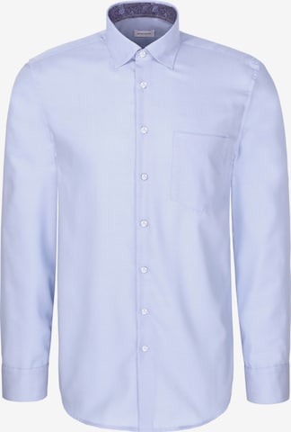 Chemise business SEIDENSTICKER en bleu : devant