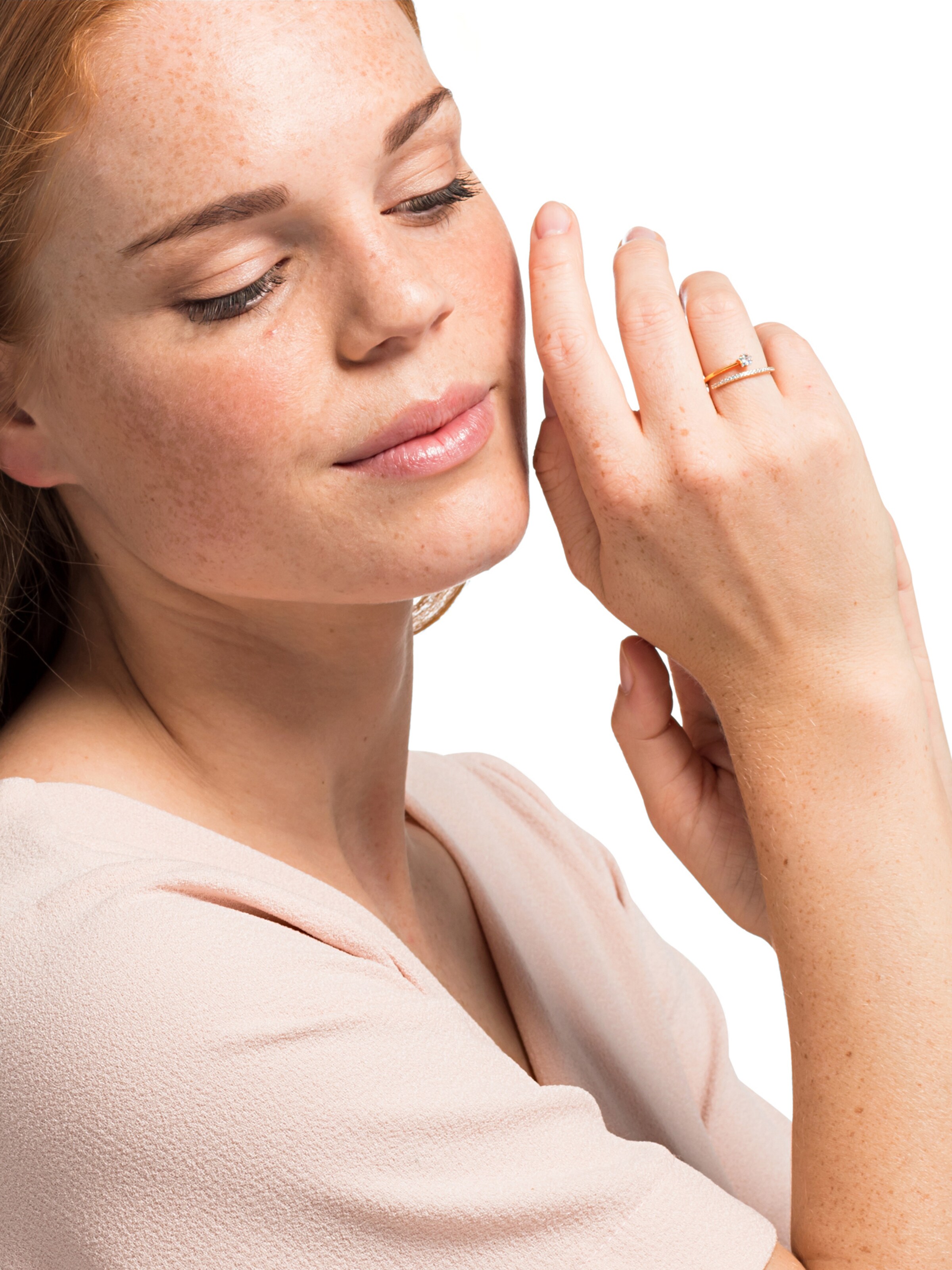 Bague 'Jella' Heideman en or : devant