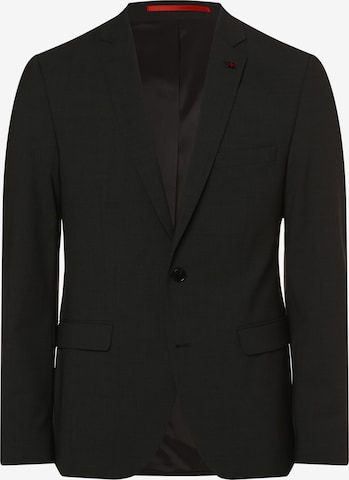 Coupe slim Veste de costume 'Brixdon' Finshley & Harding London en noir : devant