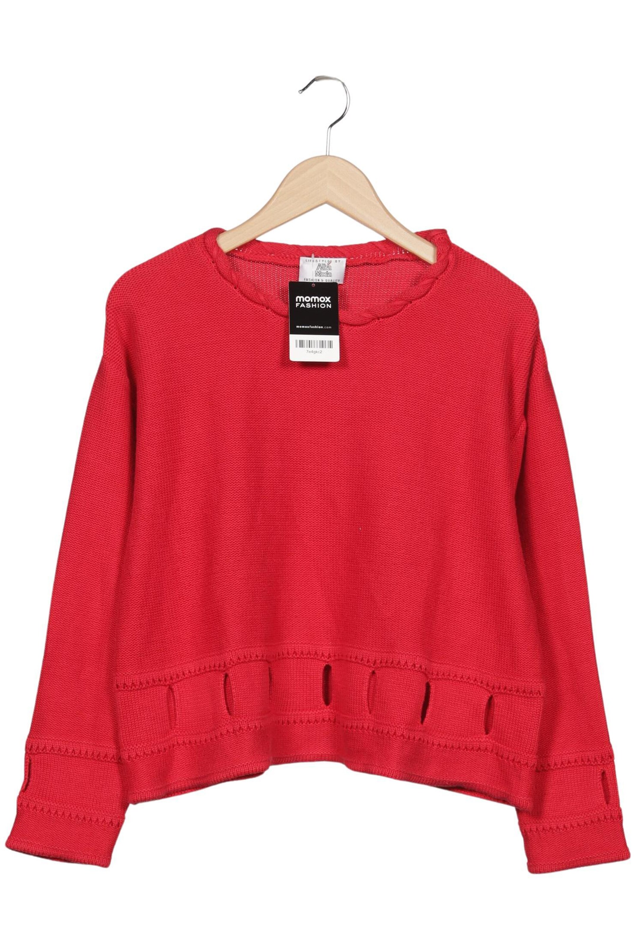 ALBA MODA Sweater & Cardigan in L in Red: front