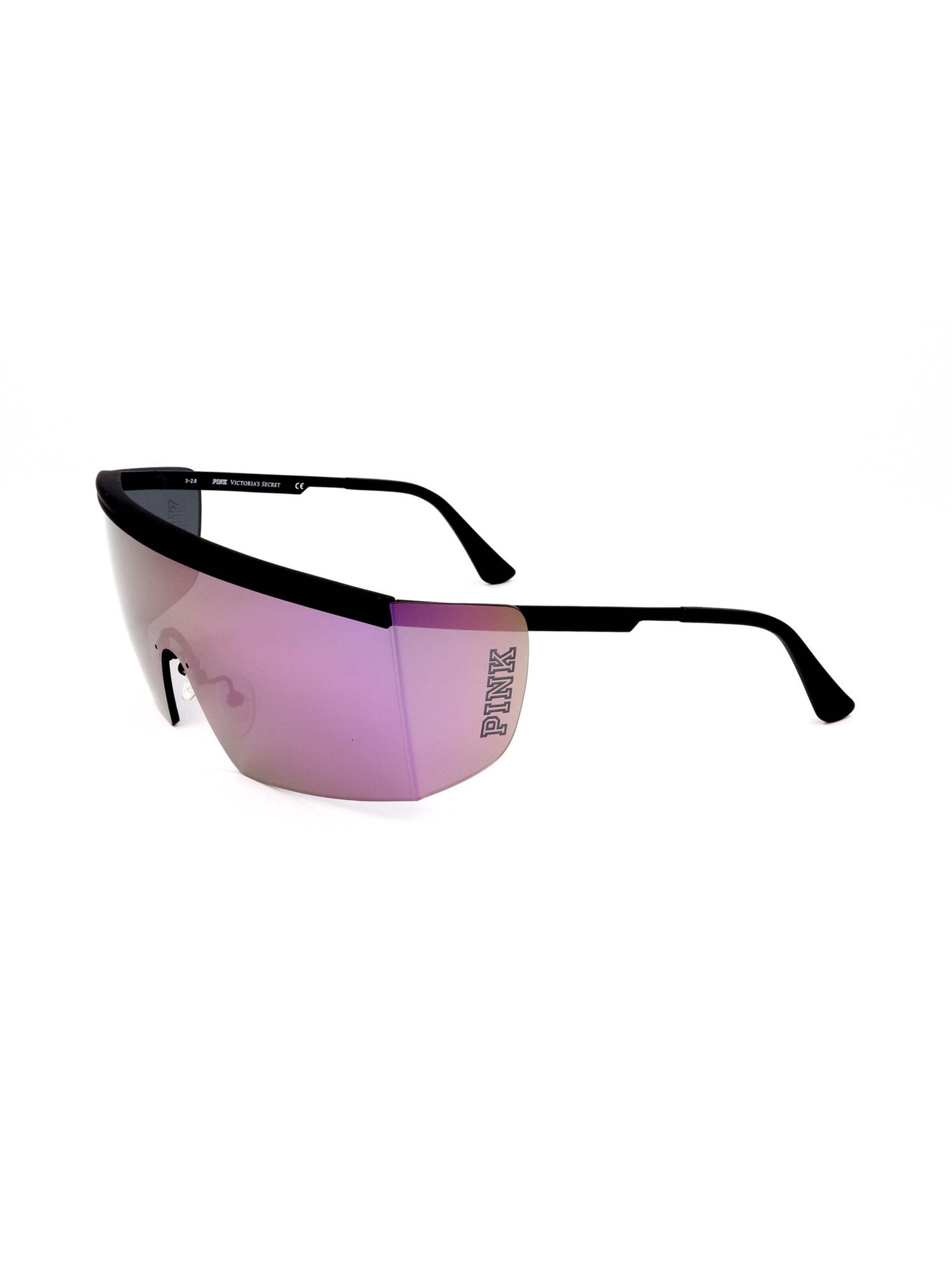Occhiali da sole 'PK0002' di VICTORIA'S SECRET PINK in nero: frontale