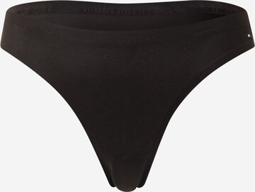 Tanga de la Tommy Hilfiger Underwear pe negru: față