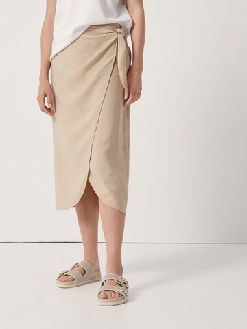 Someday Rok 'Odani' in Beige: voorkant