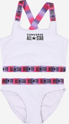 CONVERSE Uimapuku värissä lila: etupuoli