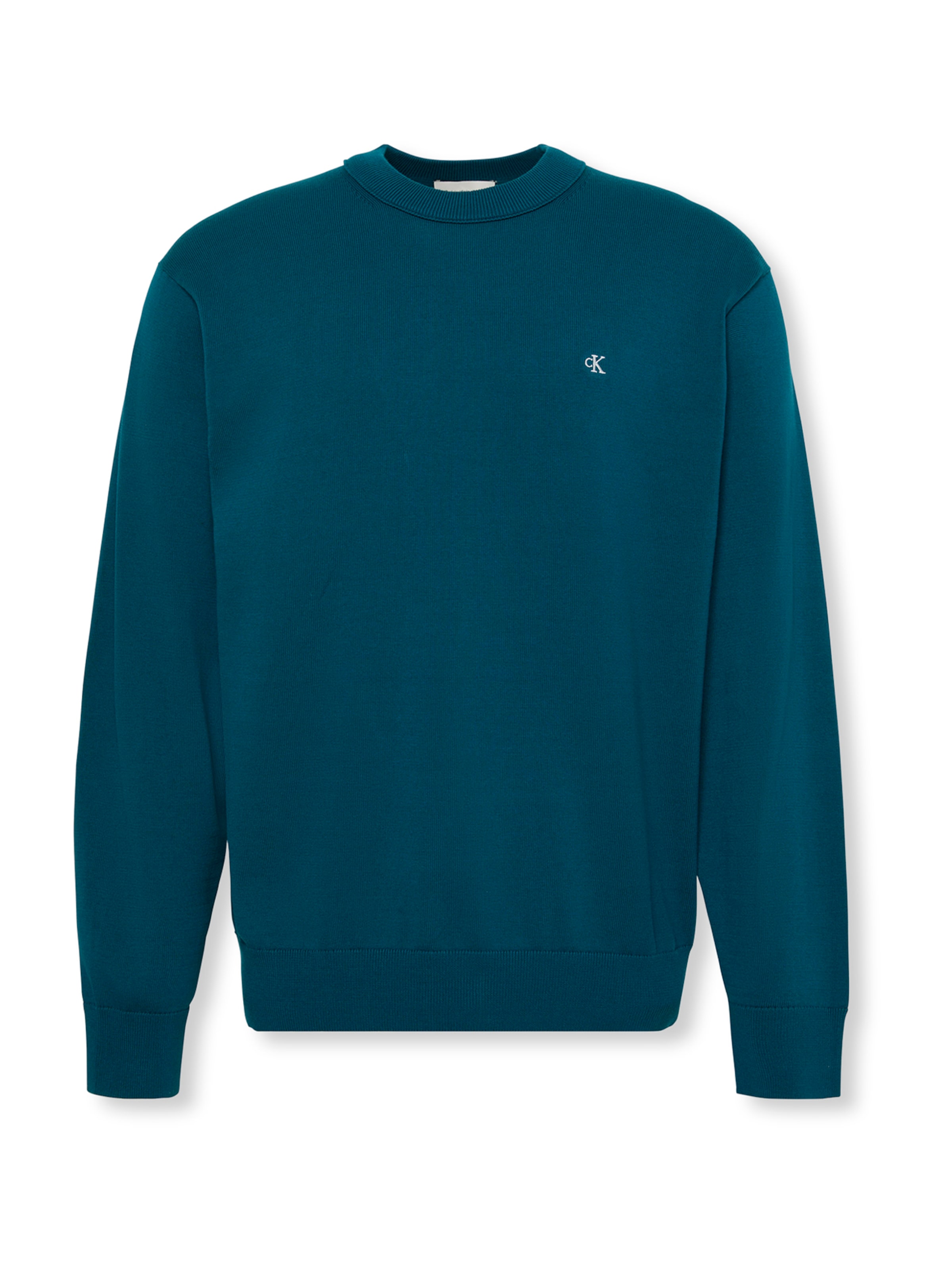 Calvin Klein Jeans Neulepaita 'Esy' värissä vihreä: etupuoli