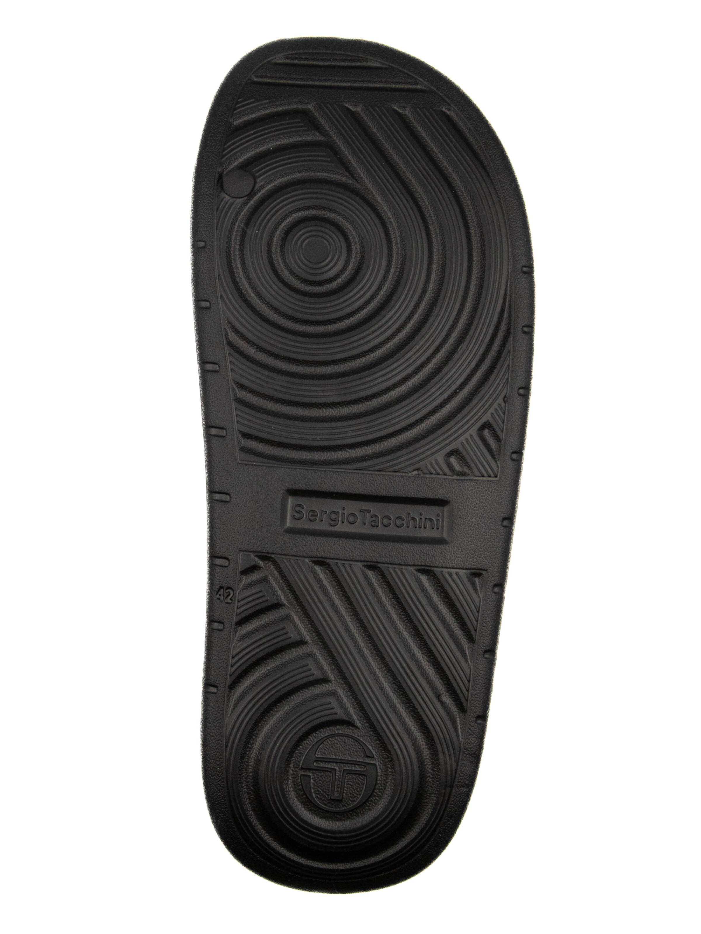 Sergio Tacchini Badeschuh ' CUP SLIDE ' in Schwarz
