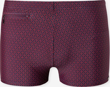 Shorts de bain ' Aqua Marineland ' SCHIESSER en rouge : devant