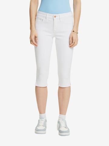 ESPRIT Slim fit Jeans in White: front