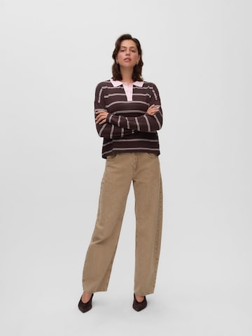VERO MODA Pullover 'VMStjerni' i brun