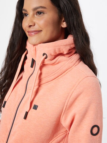 Alife and Kickin Zip-Up Hoodie 'VivianAK' in Orange