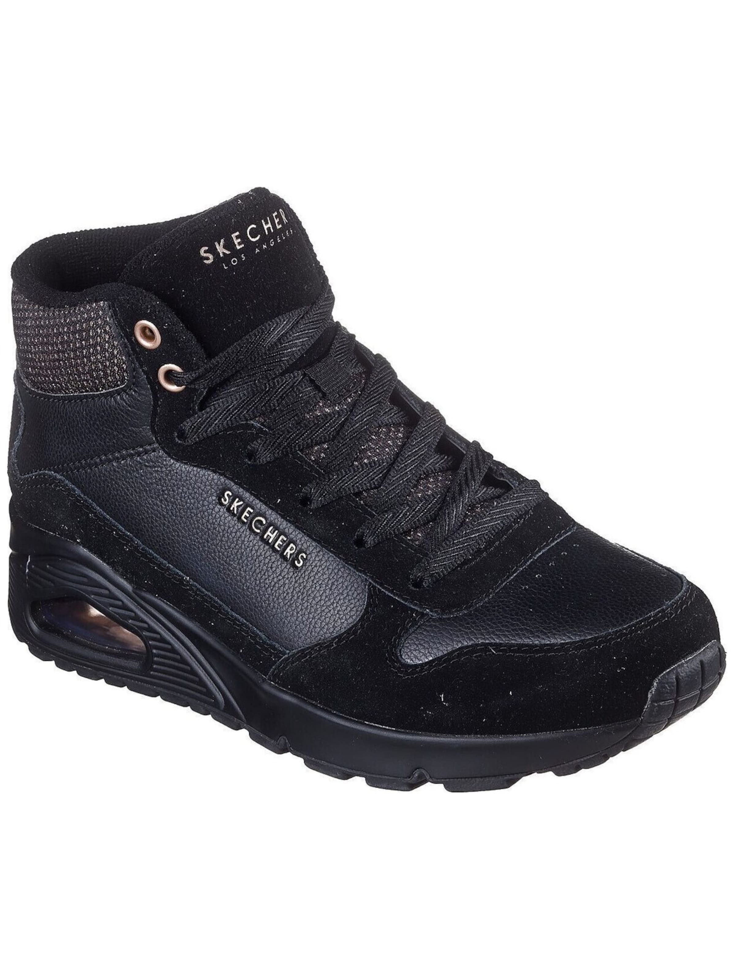Boots 'Skechers Uno - Stacre Shine' di SKECHERS in nero: frontale