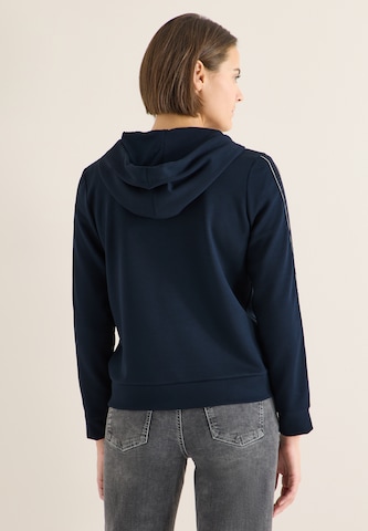 CECIL Zip-Up Hoodie in Blue
