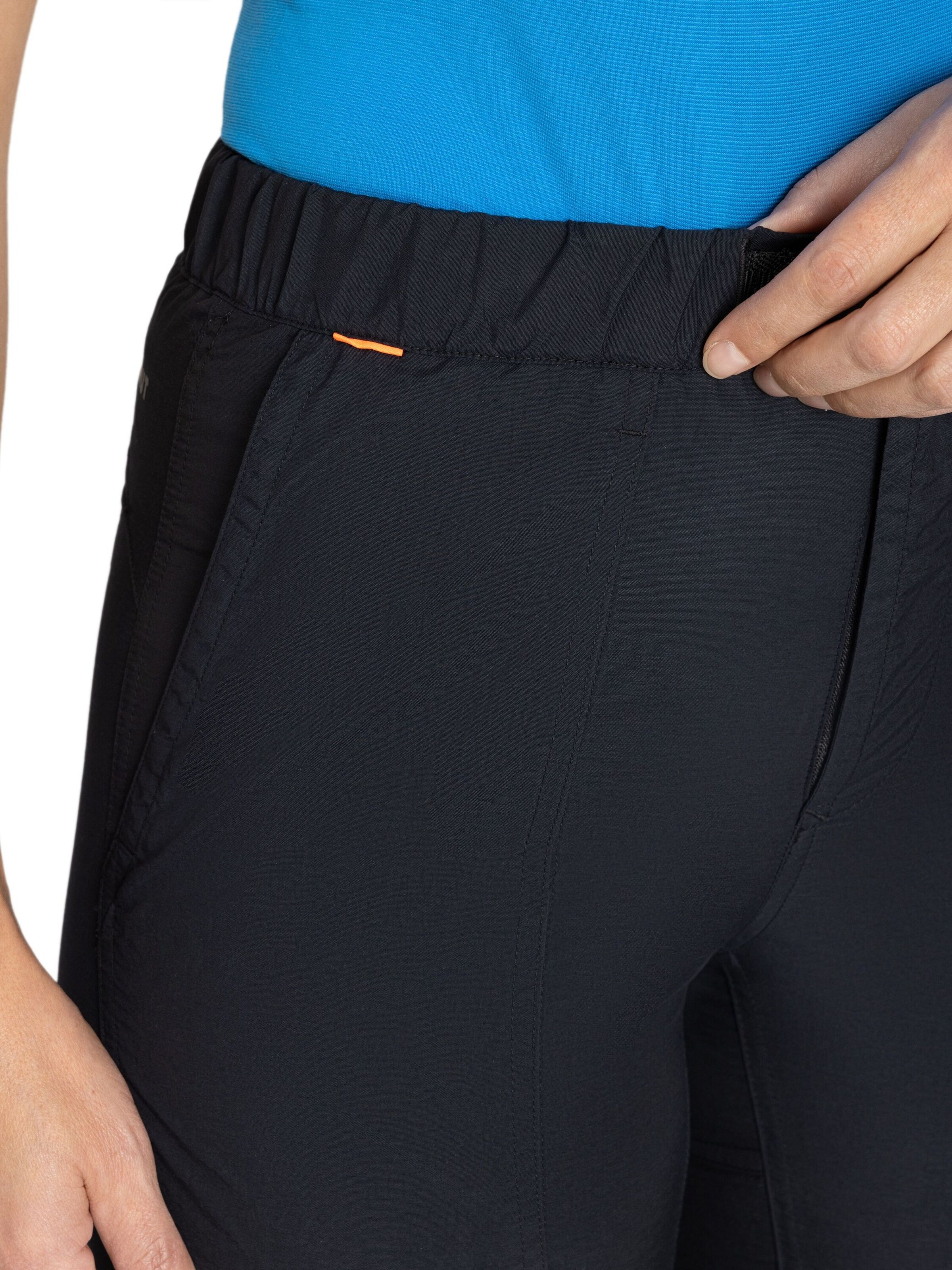 MAMMUT Regular Sporthose in Schwarz