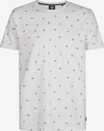 T-Shirt 'Doral' Petrol Industries en blanc : devant