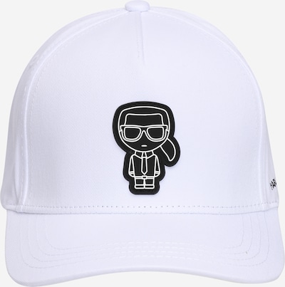 Karl Lagerfeld Lippalakki värissä musta / valkoinen, Tuotenäkymä