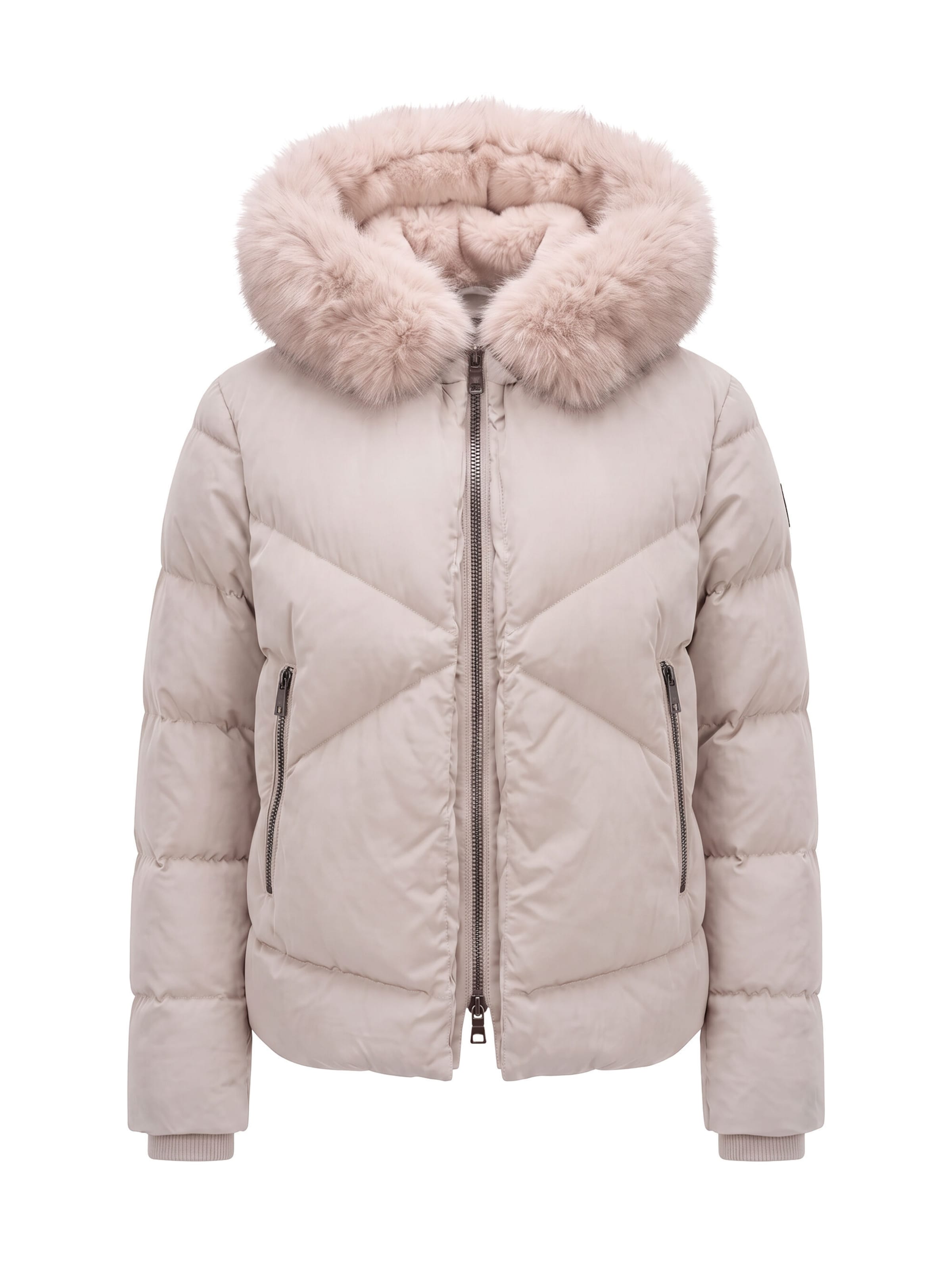 Veste d’hiver 'SNOW 316' BLONDE No. 8 en beige : devant