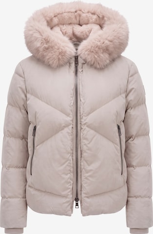 Veste d’hiver 'SNOW 316' BLONDE No. 8 en beige : devant