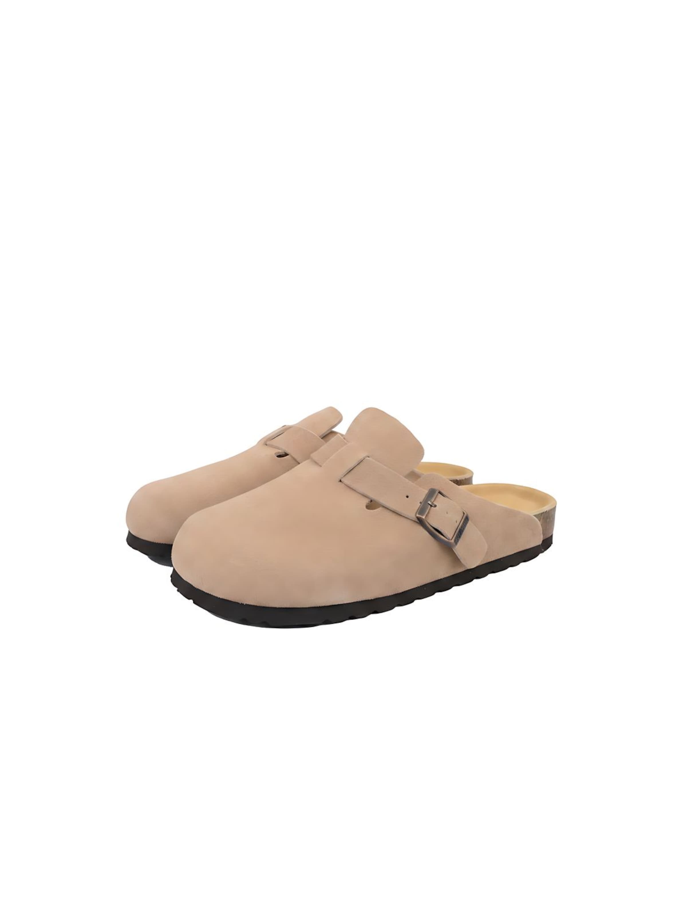 BIRKENSTOCK Clogs 'Boston' in Beige