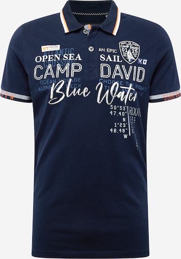 CAMP DAVID Shirt in Navy / Red / White, Item view