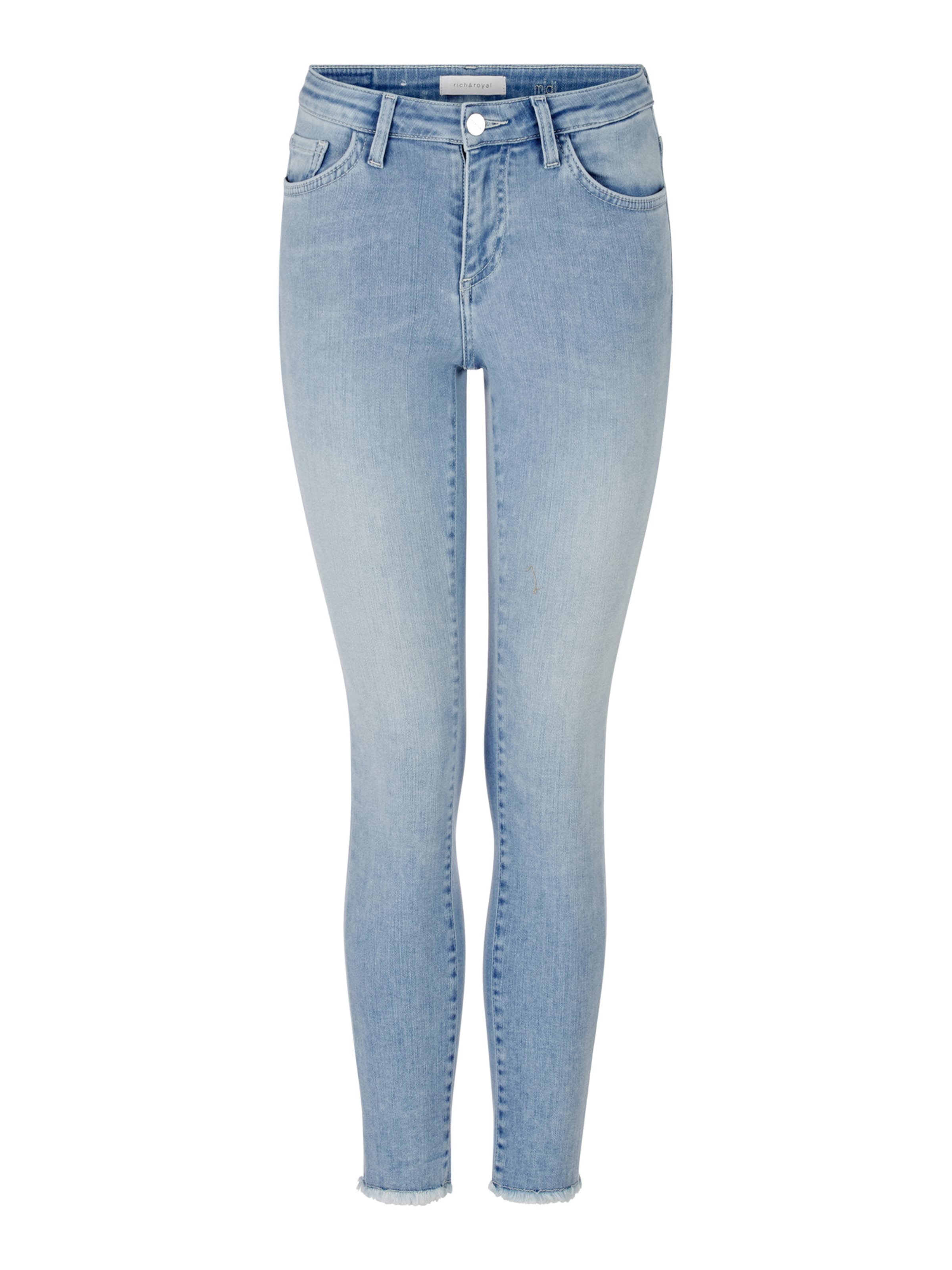 zils Rich & Royal Šaurs Džinsi: no priekšpuses